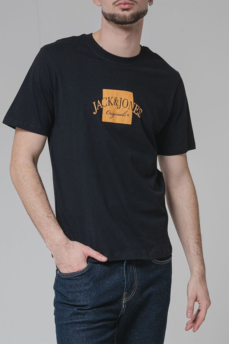 Jack & Jones Тениска Boston с лого - Pepit.bg