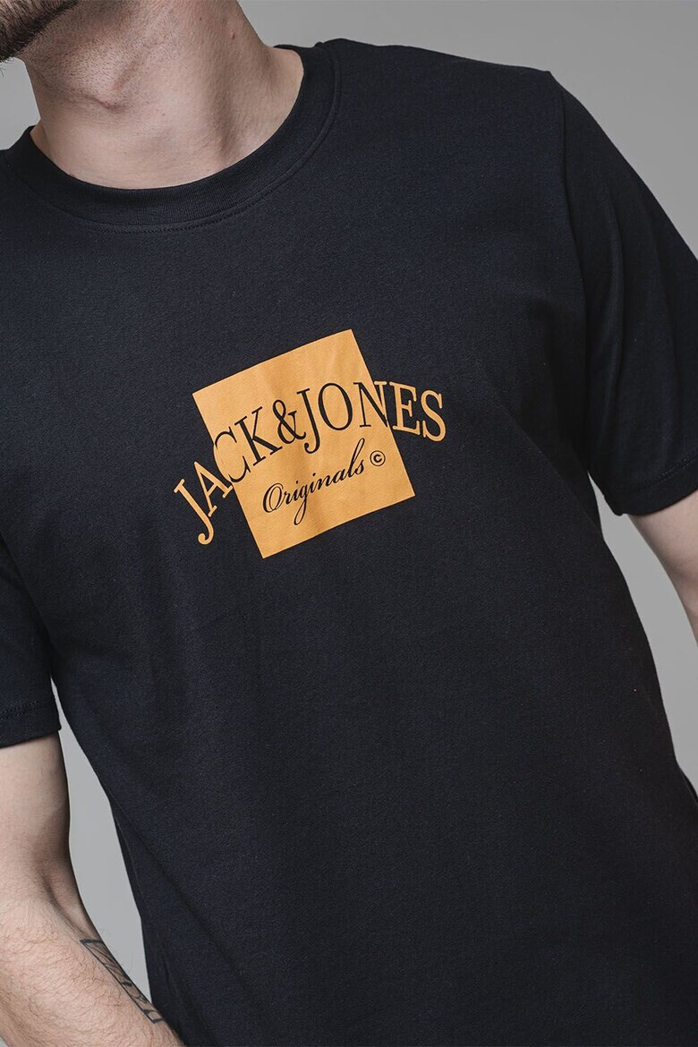 Jack & Jones Тениска Boston с лого - Pepit.bg