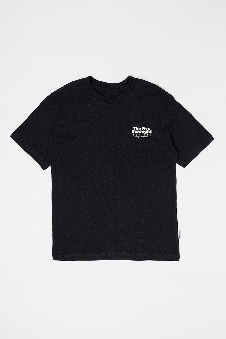 Jack & Jones Тениска Bronx с фигурален принт - Pepit.bg