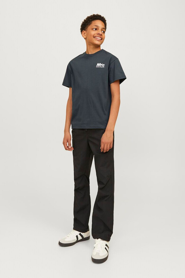 Jack & Jones Тениска Bronx с фигурален принт - Pepit.bg