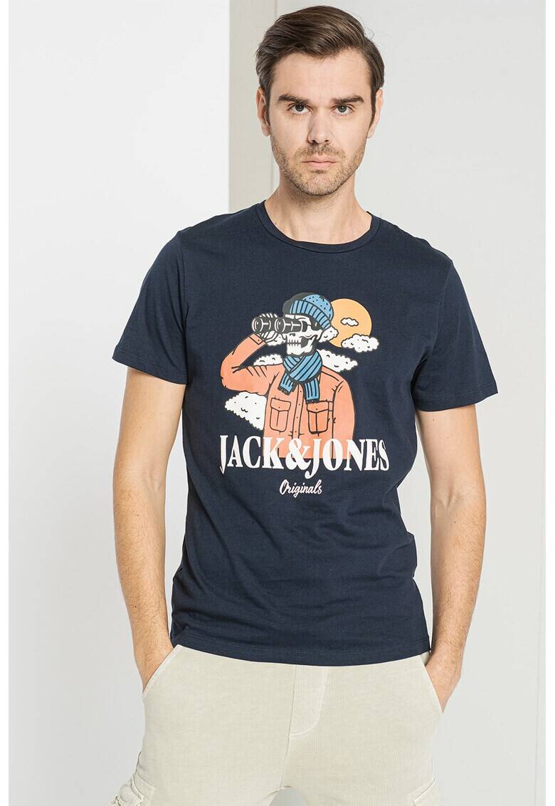 Jack & Jones Тениска Cranium с щампа - Pepit.bg