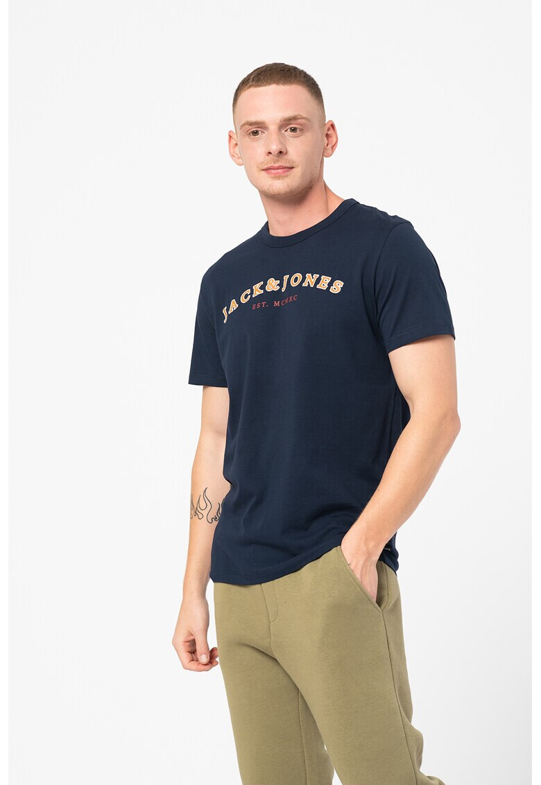 Jack&Jones Тениска Cross с лого - Pepit.bg