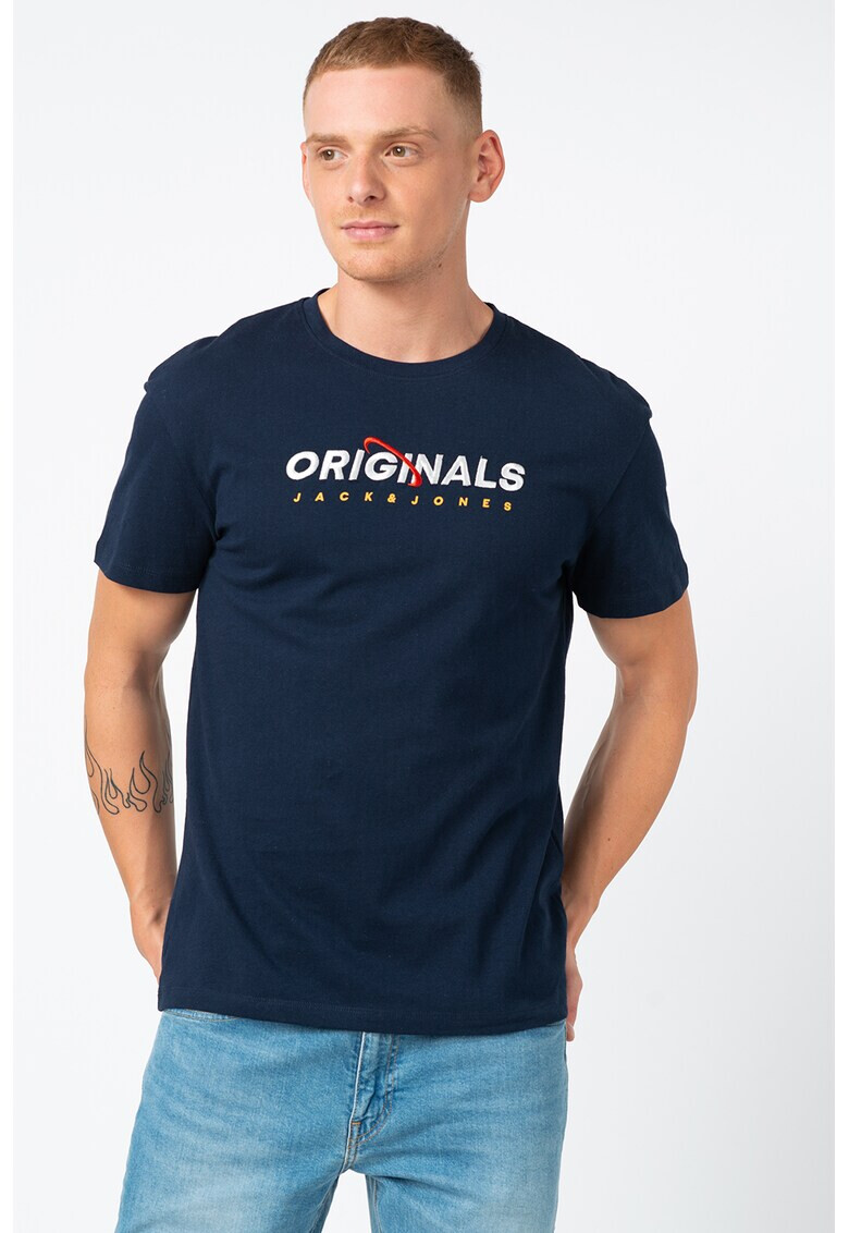 Jack&Jones Тениска Expanded с овално деколте - Pepit.bg
