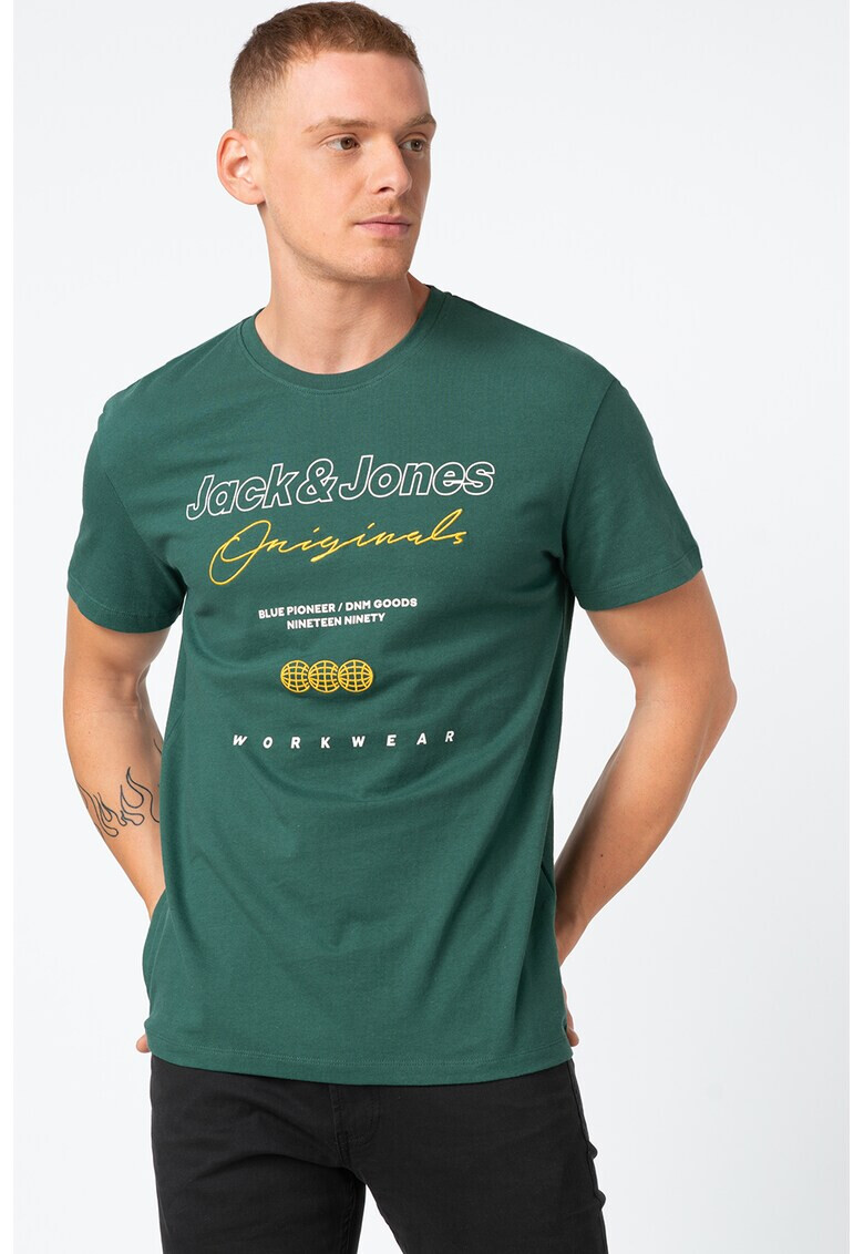 Jack&Jones Тениска Expanded с овално деколте - Pepit.bg