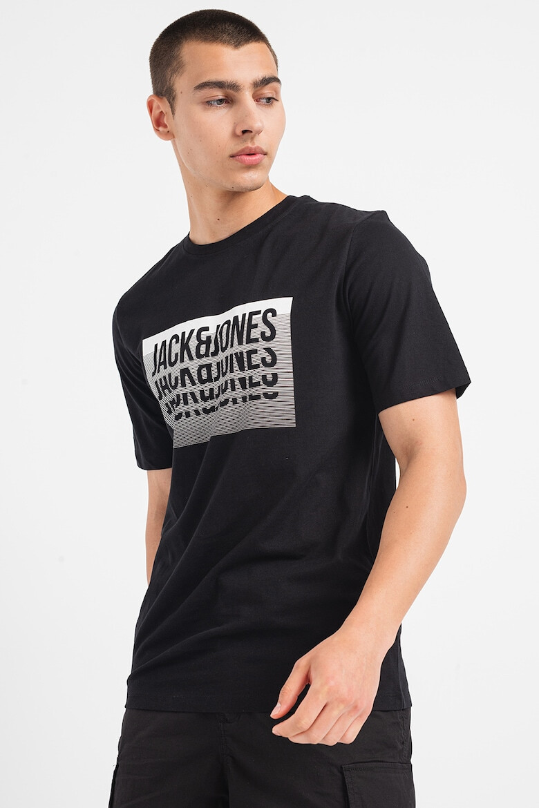 Jack & Jones Тениска Flint с лого - Pepit.bg