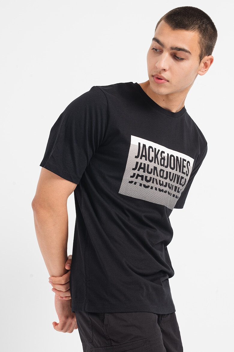 Jack & Jones Тениска Flint с лого - Pepit.bg