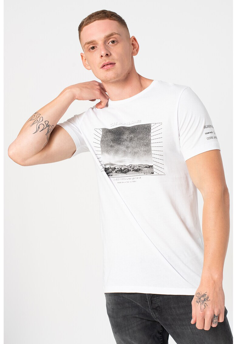 Jack&Jones Тениска Frame с щампа - Pepit.bg