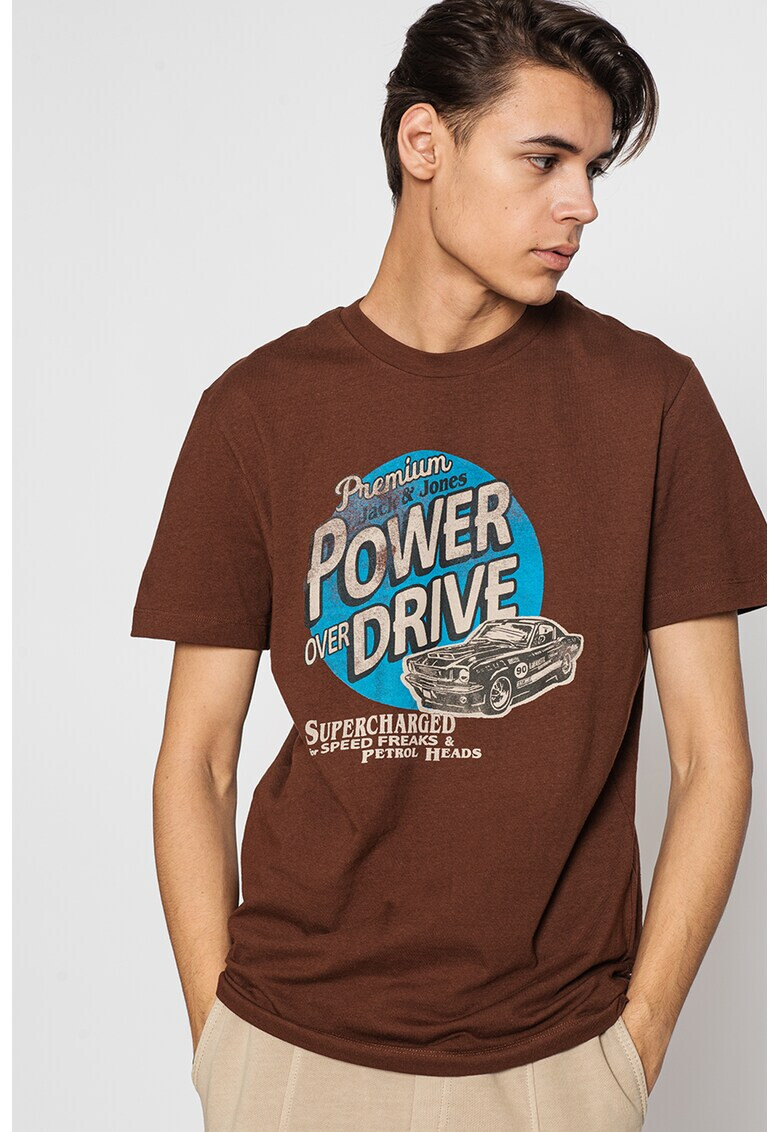 Jack&Jones Тениска Gavin с щампа - Pepit.bg