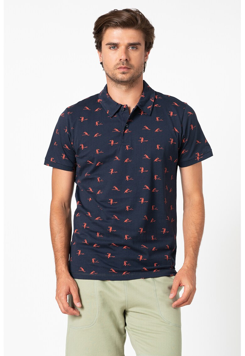 Jack&Jones Тениска Hex с яка - Pepit.bg
