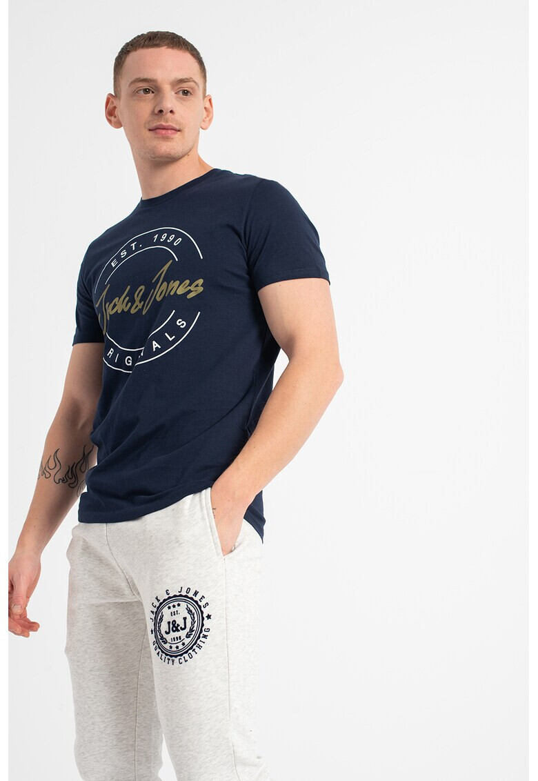 Jack & Jones Тениска Jerry с лого - Pepit.bg