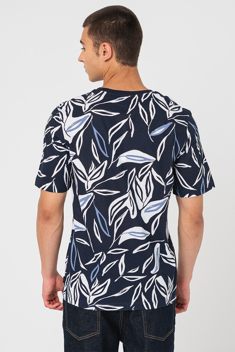 Jack  Jones Тениска Leaf с лен - Pepit.bg