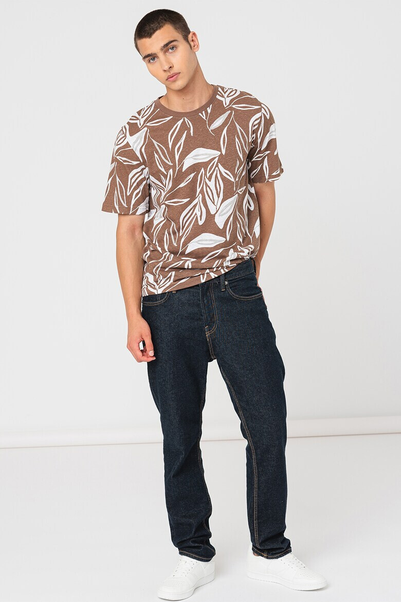 Jack  Jones Тениска Leaf с лен - Pepit.bg