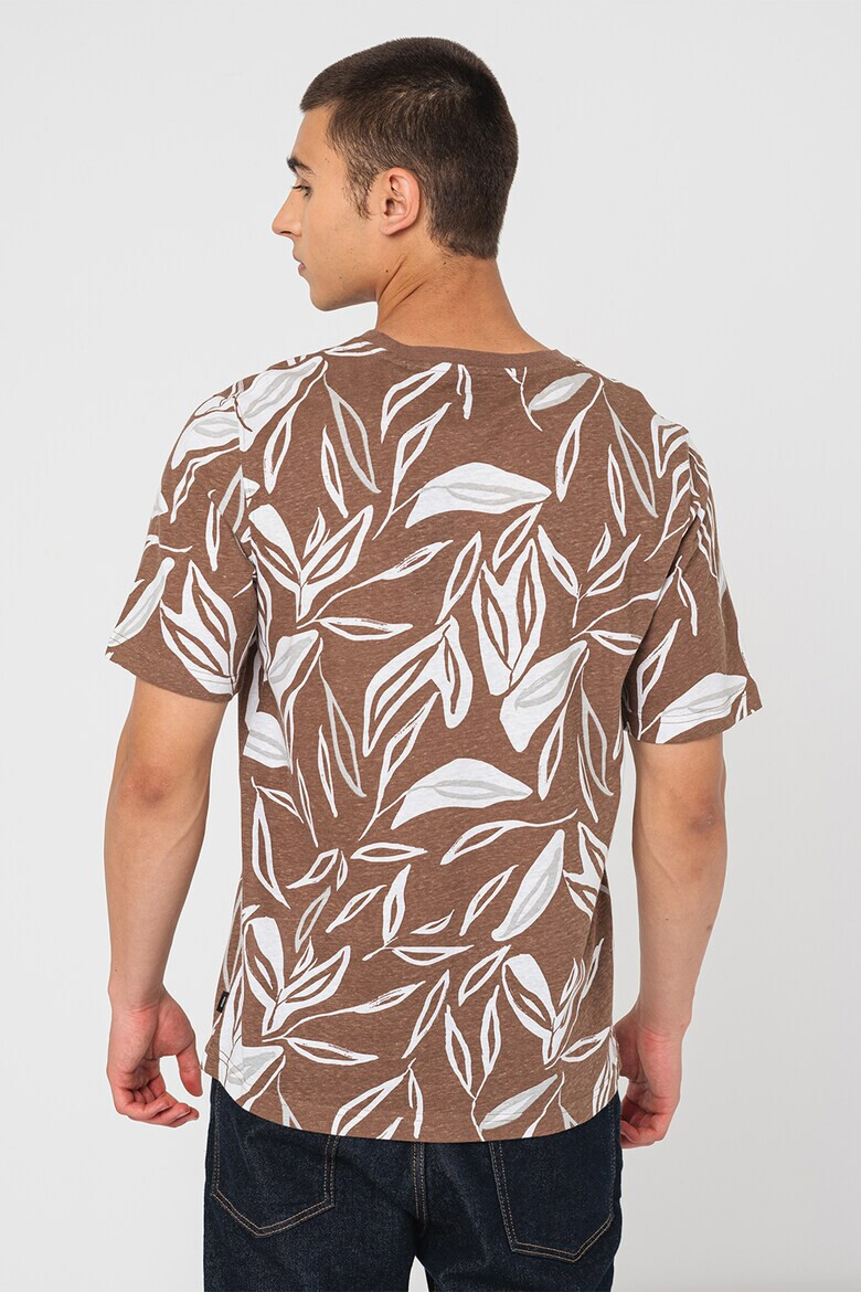 Jack  Jones Тениска Leaf с лен - Pepit.bg