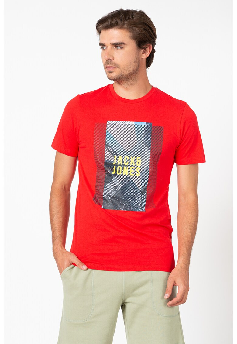 Jack&Jones Тениска Lee с фигурална щампа - Pepit.bg