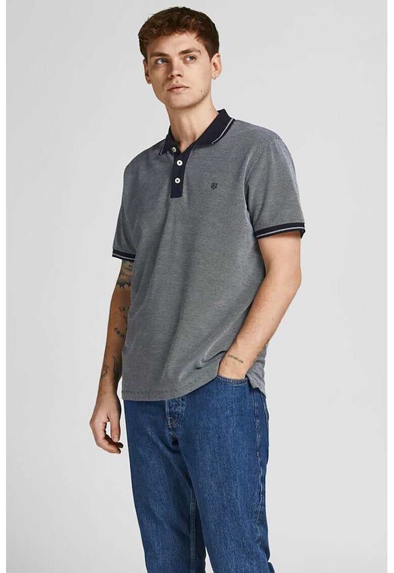 Jack & Jones Тениска Luwin с яка - Pepit.bg