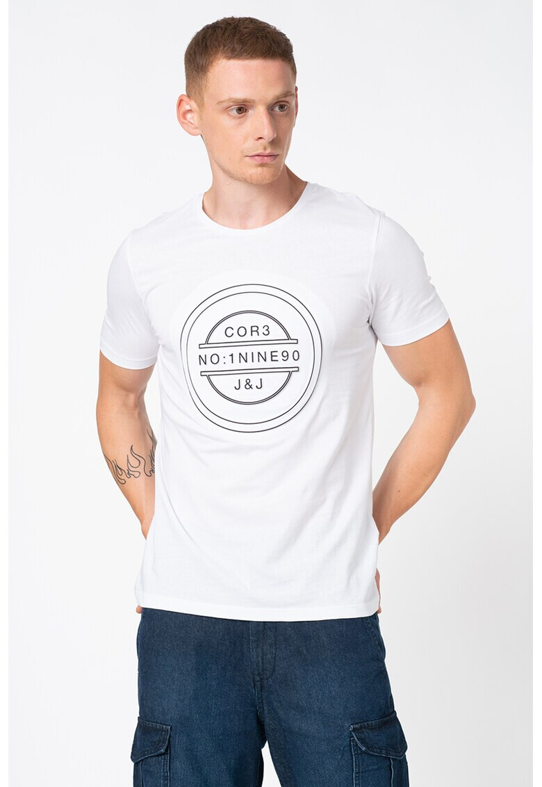 Jack&Jones Тениска Margin с лого - Pepit.bg