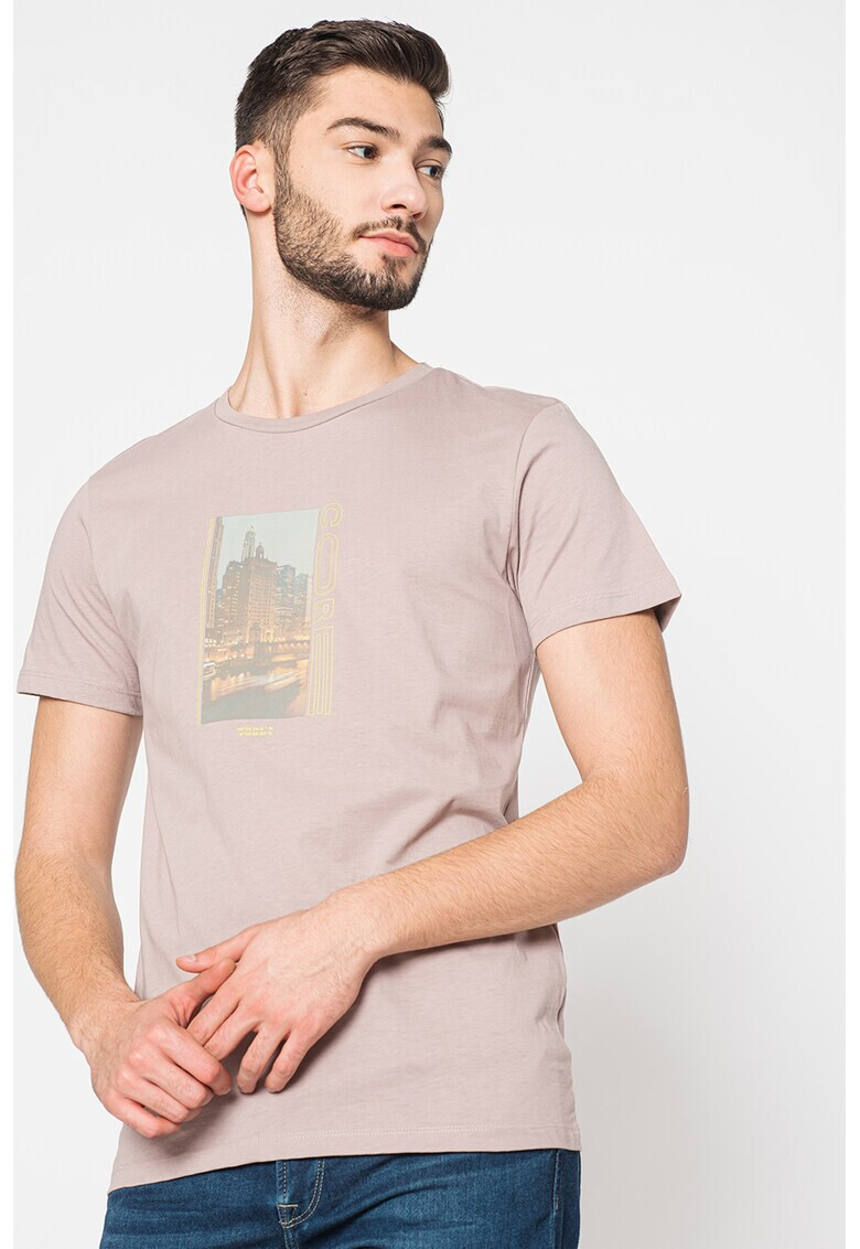 Jack & Jones Тениска Mateo с овално деколте - Pepit.bg