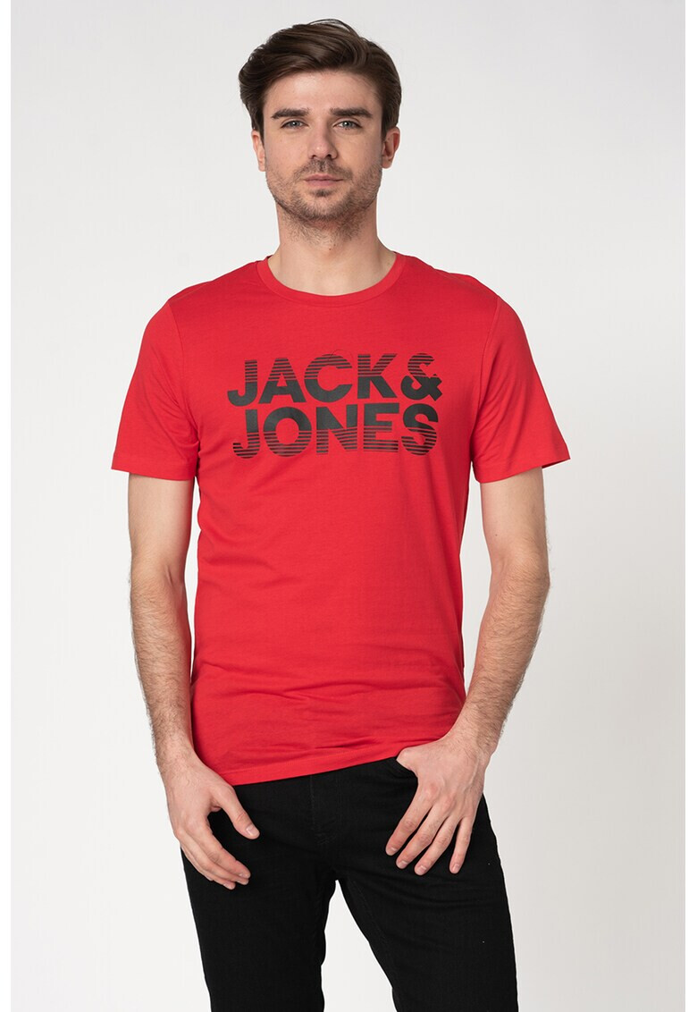 Jack&Jones Тениска Milla по тялото с лого - Pepit.bg