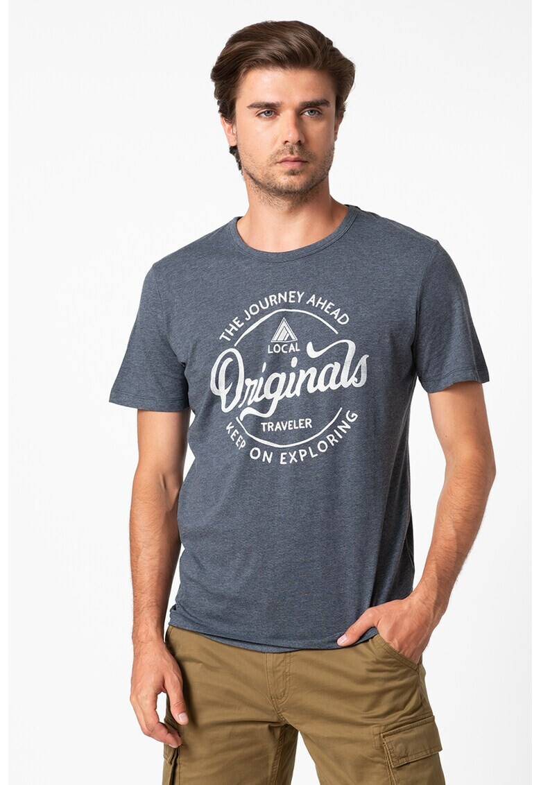 Jack&Jones Тениска Name с надписи - Pepit.bg