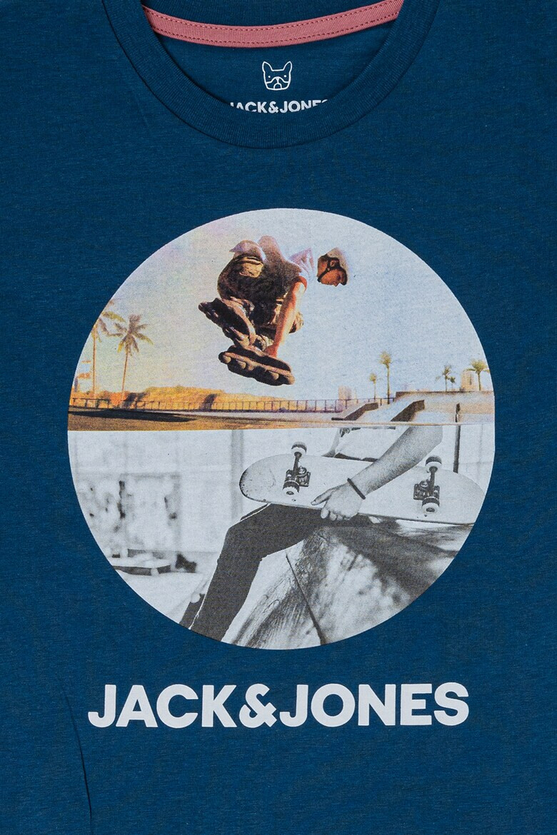 Jack & Jones Тениска Navin с овално деколте - Pepit.bg