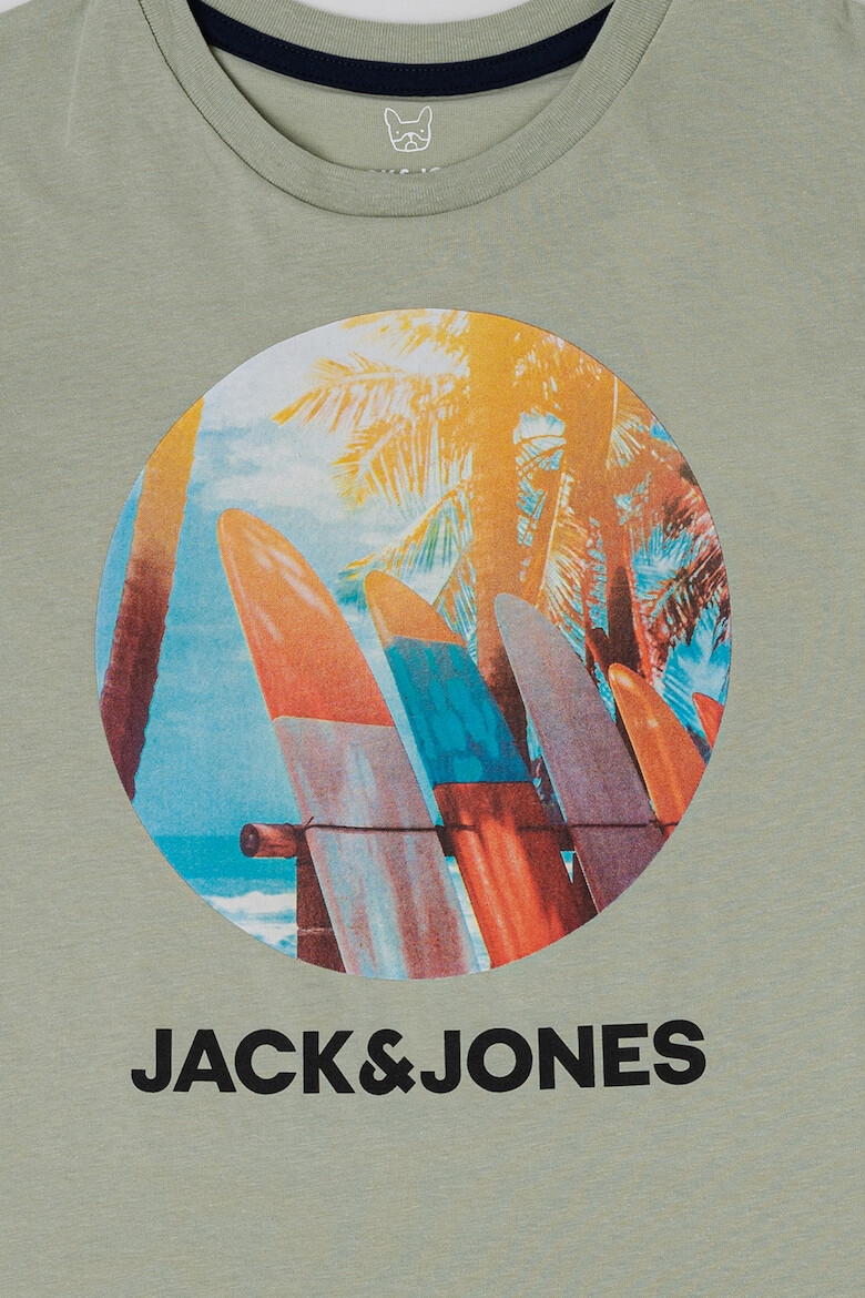 Jack & Jones Тениска Navin с овално деколте - Pepit.bg