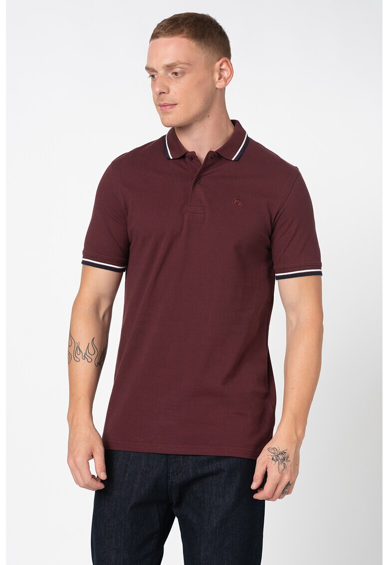 Jack&Jones Тениска Noah с яка - Pepit.bg