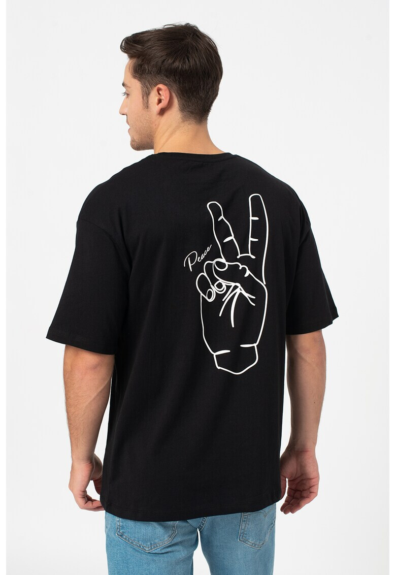 Jack&Jones Тениска Peace с щампа - Pepit.bg