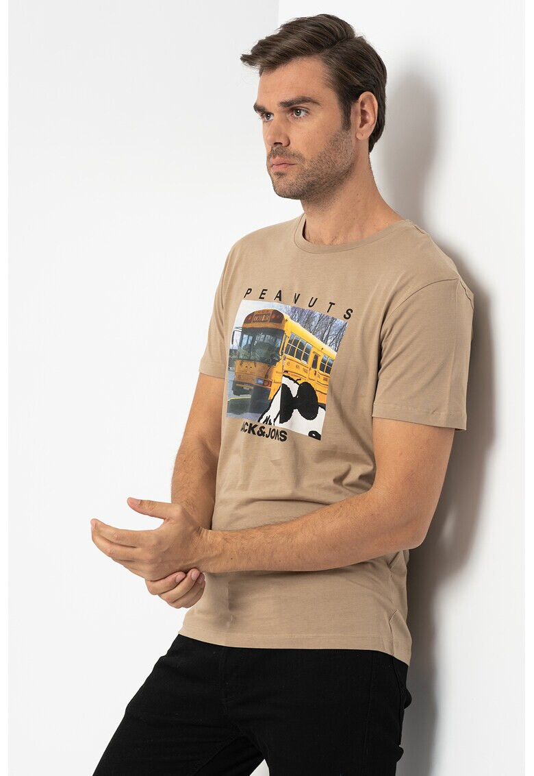 Jack&Jones Тениска Peanuts с щампа - Pepit.bg