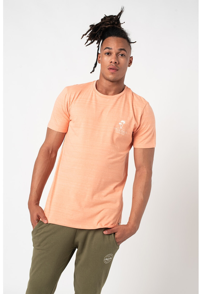 Jack&Jones Тениска Poolside с овално деколте - Pepit.bg