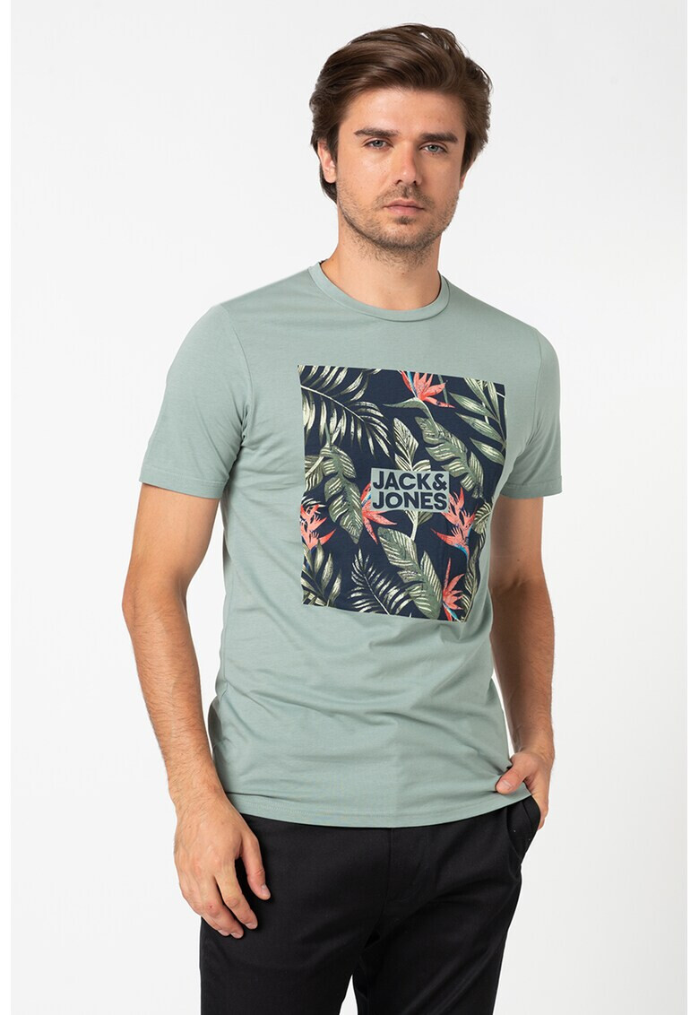 Jack&Jones Тениска Reli с овално деколте - Pepit.bg