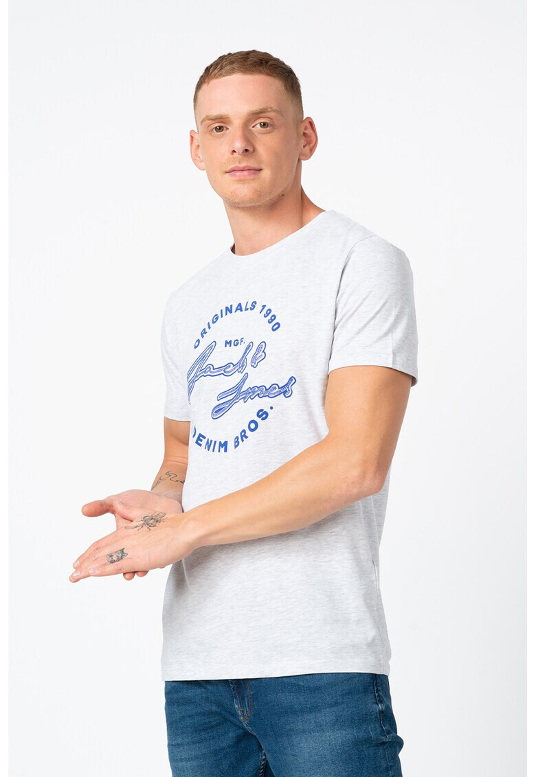 Jack&Jones Тениска Reuben с надпис - Pepit.bg