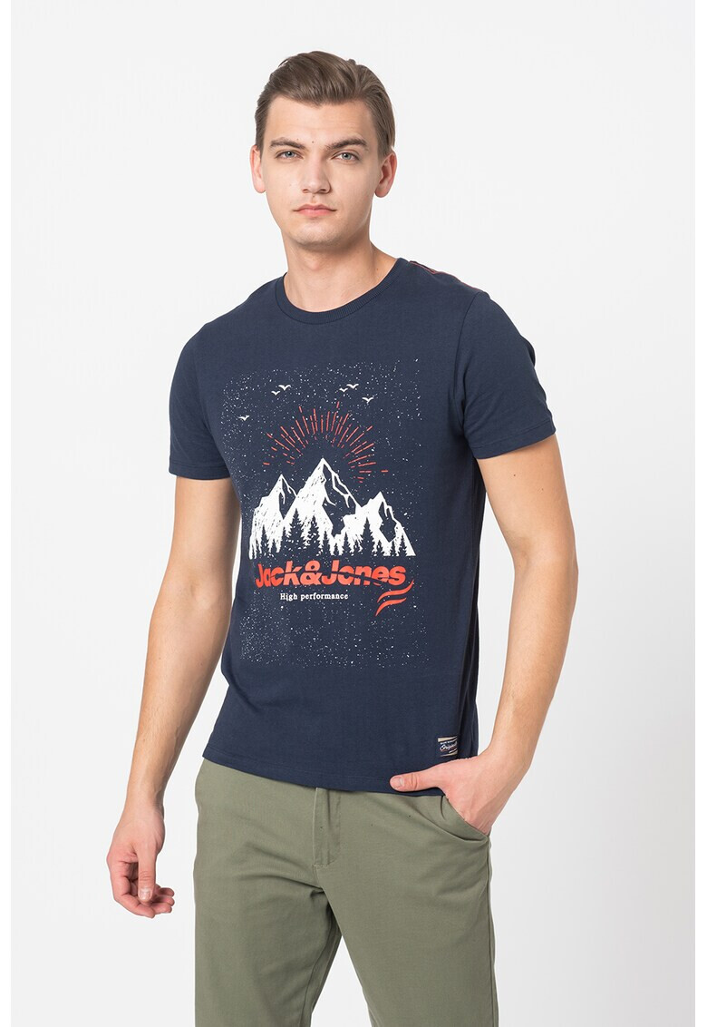 Jack&Jones Тениска River с щампа - Pepit.bg