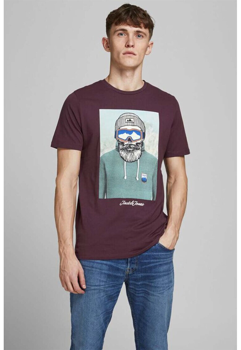 Jack&Jones Tениска с десен - Pepit.bg