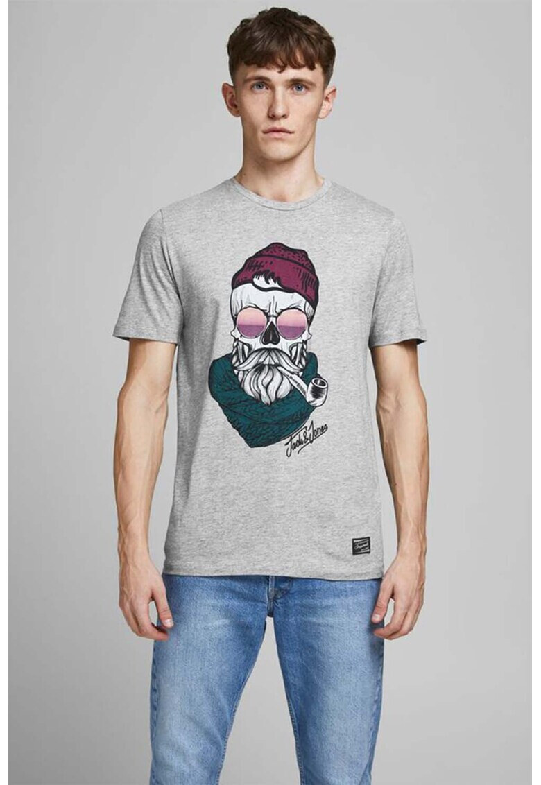 Jack&Jones Tениска с десен - Pepit.bg