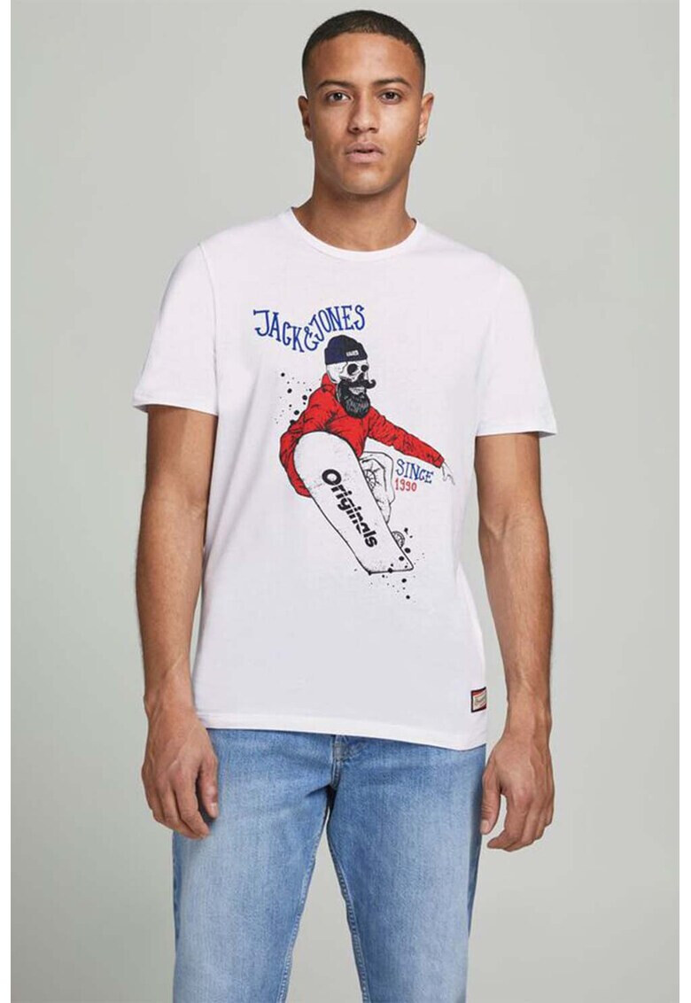 Jack&Jones Tениска с десен - Pepit.bg
