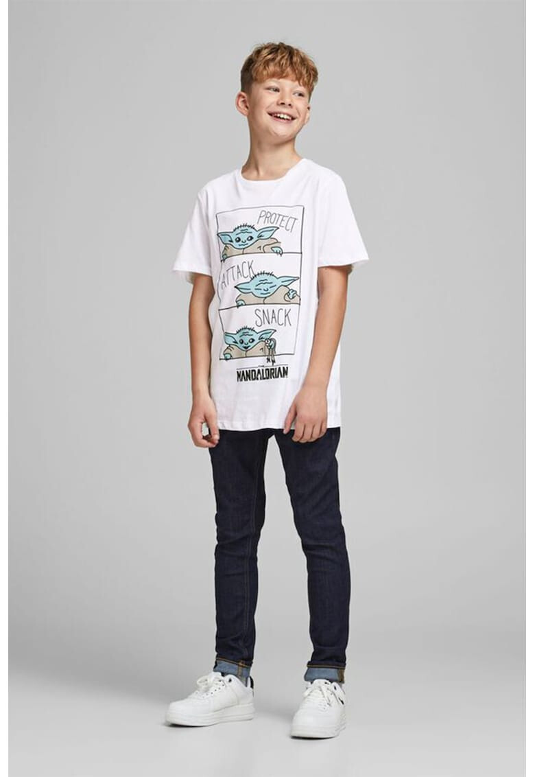 Jack & Jones Тениска с десен - Pepit.bg