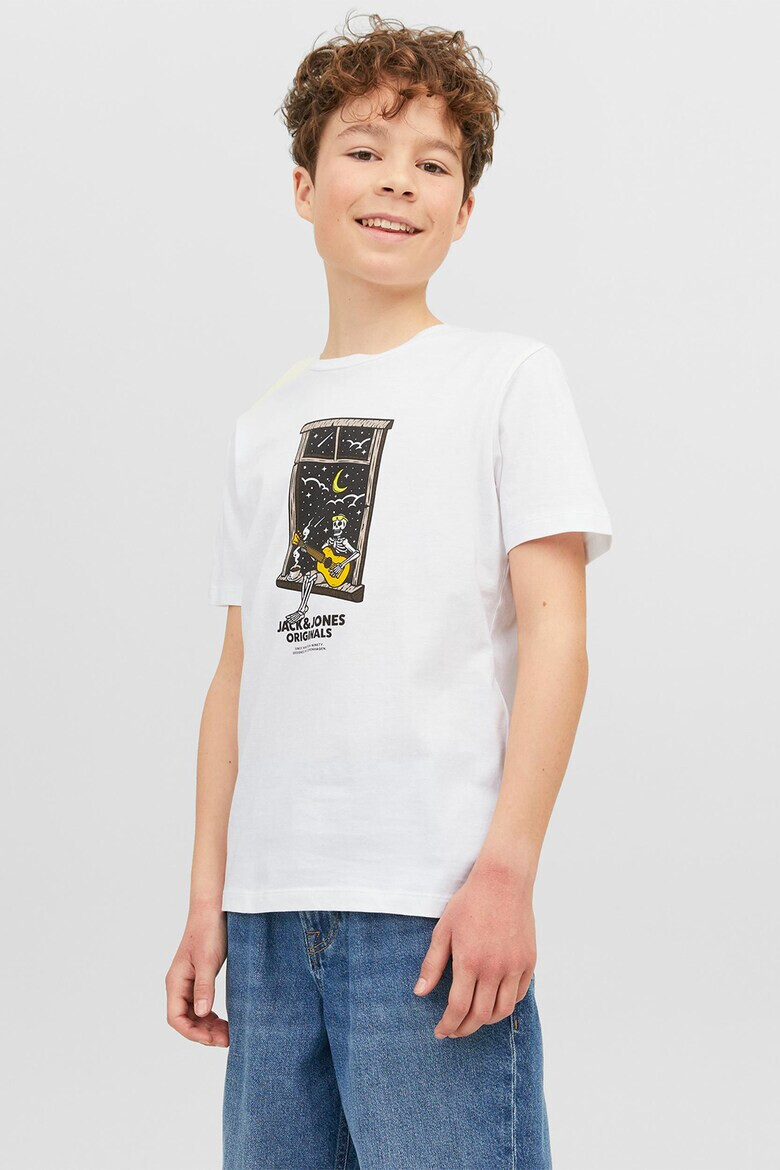 Jack & Jones Тениска с фигурална шарка - Pepit.bg