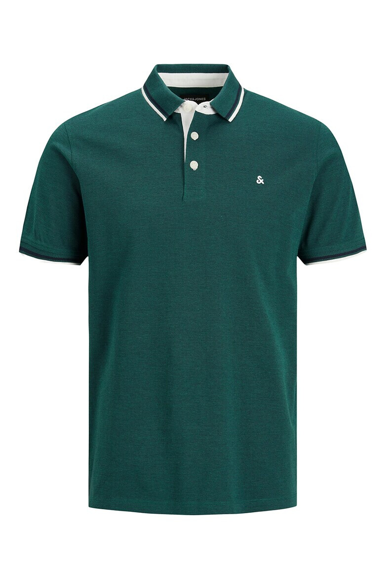 Jack & Jones Вталени тениски с яка Paul - 2 броя - Pepit.bg