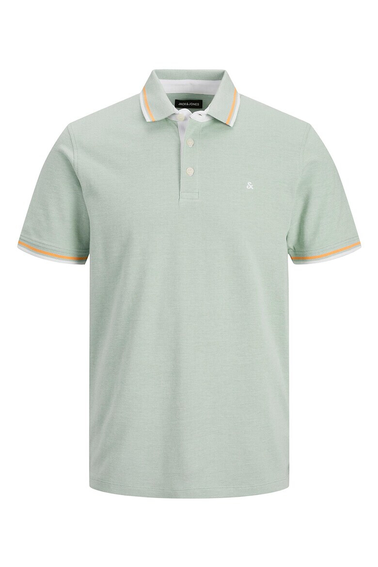 Jack & Jones Вталени тениски с яка Paul - 2 броя - Pepit.bg