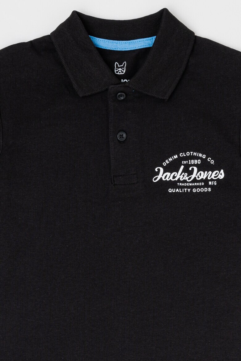 Jack & Jones Тениска с яка и лого - Pepit.bg