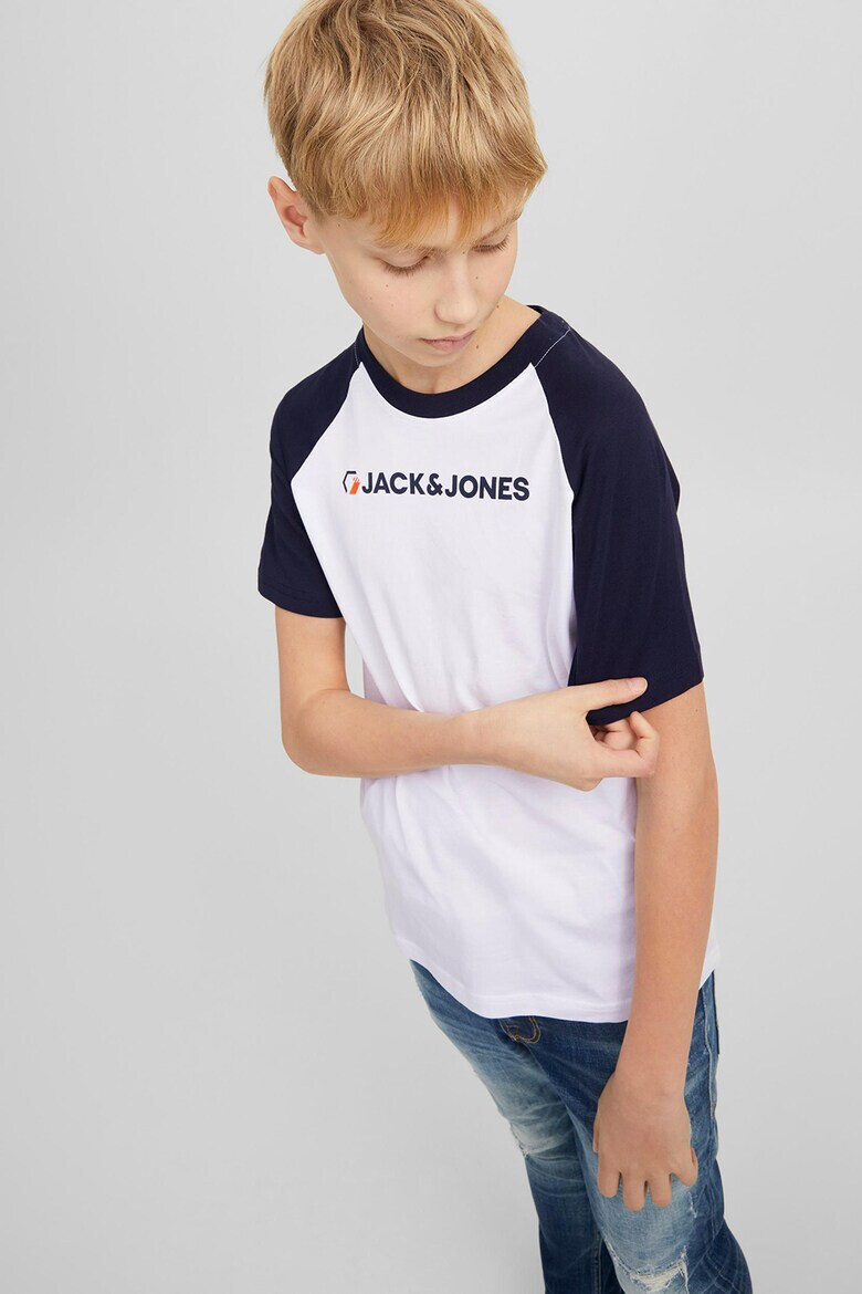 Jack & Jones Тениска с контрастни ръкави реглан - Pepit.bg