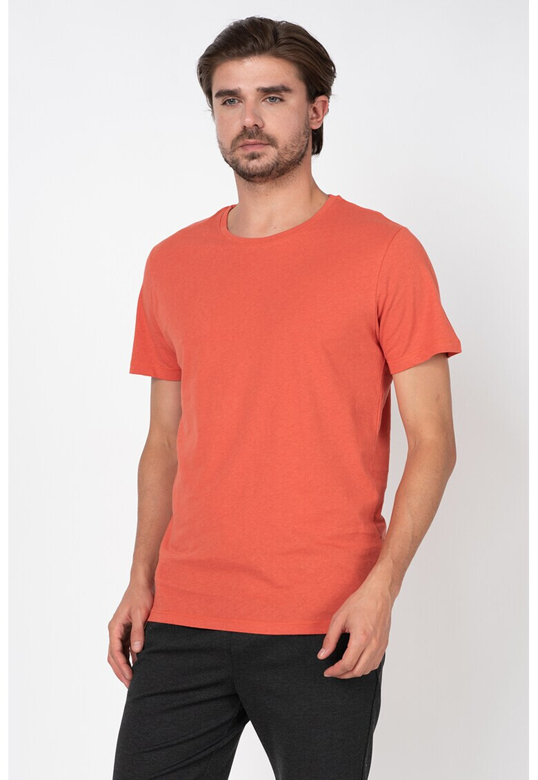 Jack&Jones Тениска с лен - Pepit.bg