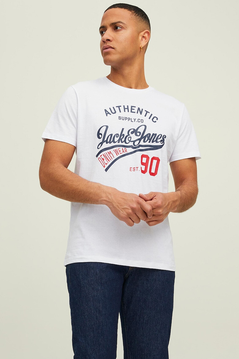 Jack  Jones Тенискa с лого - 3 броя - Pepit.bg