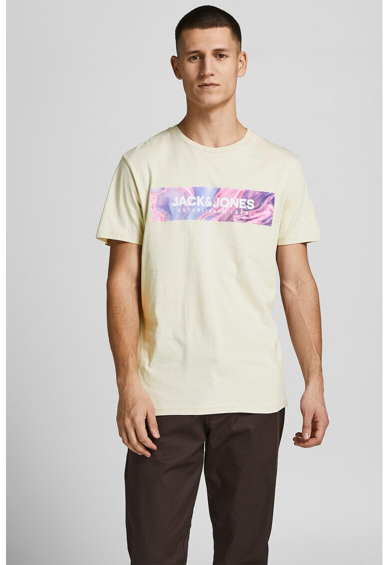 Jack & Jones Тениска с лого на гърдите - Pepit.bg