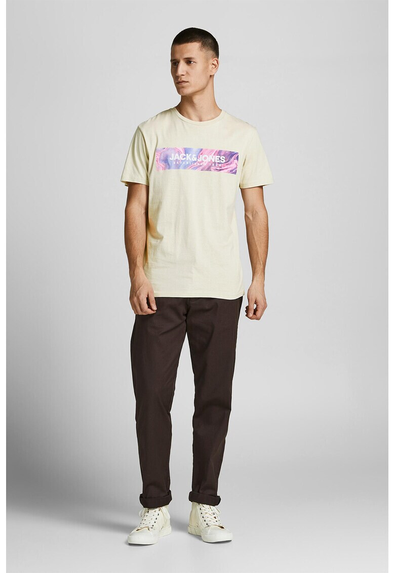 Jack & Jones Тениска с лого на гърдите - Pepit.bg