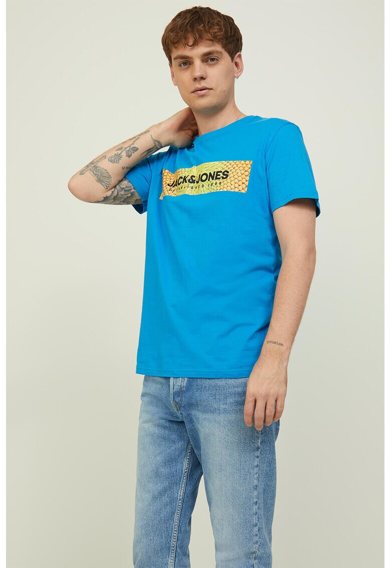 Jack & Jones Тениска с лого на гърдите - Pepit.bg