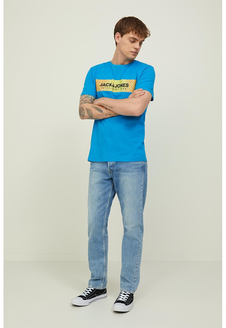 Jack & Jones Тениска с лого на гърдите - Pepit.bg