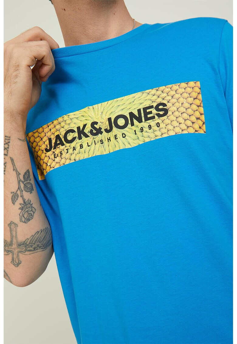 Jack & Jones Тениска с лого на гърдите - Pepit.bg