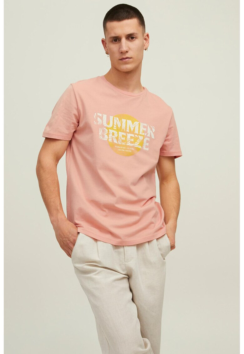 Jack & Jones Тениска с надпис - Pepit.bg