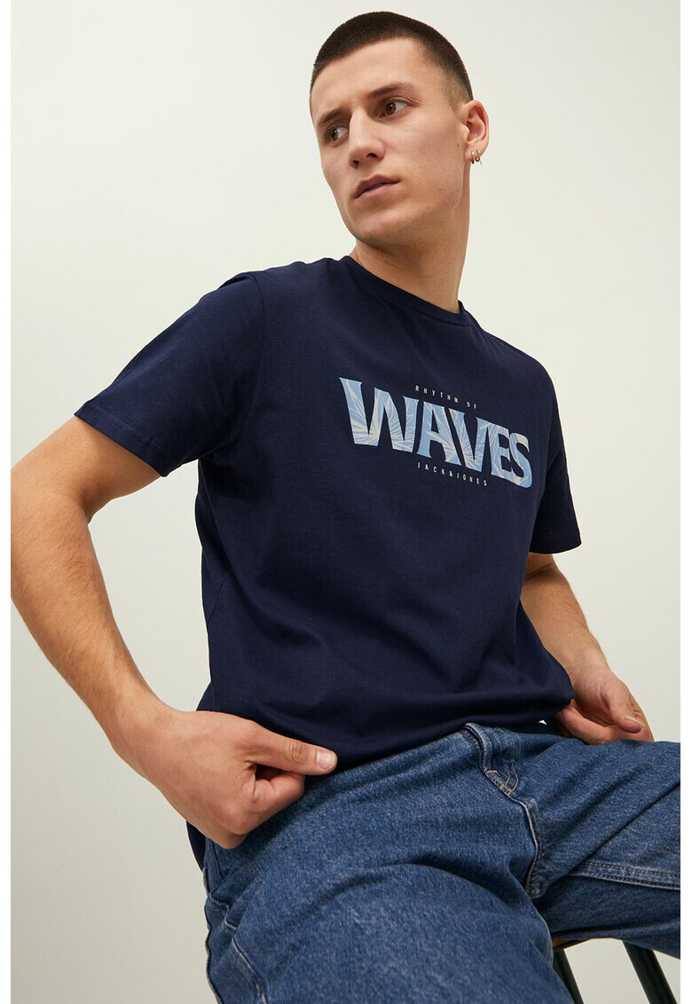 Jack & Jones Тениска с надпис - Pepit.bg